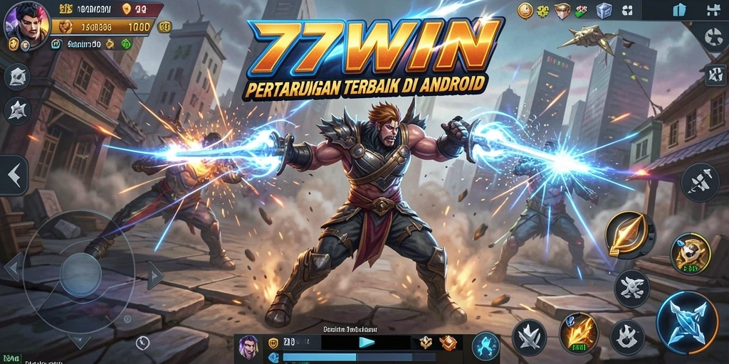 Tampilan gameplay Fighting intense di 77WIN.