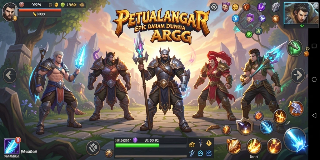 Tampilan gameplay ARPG yang menakjubkan di 9939.