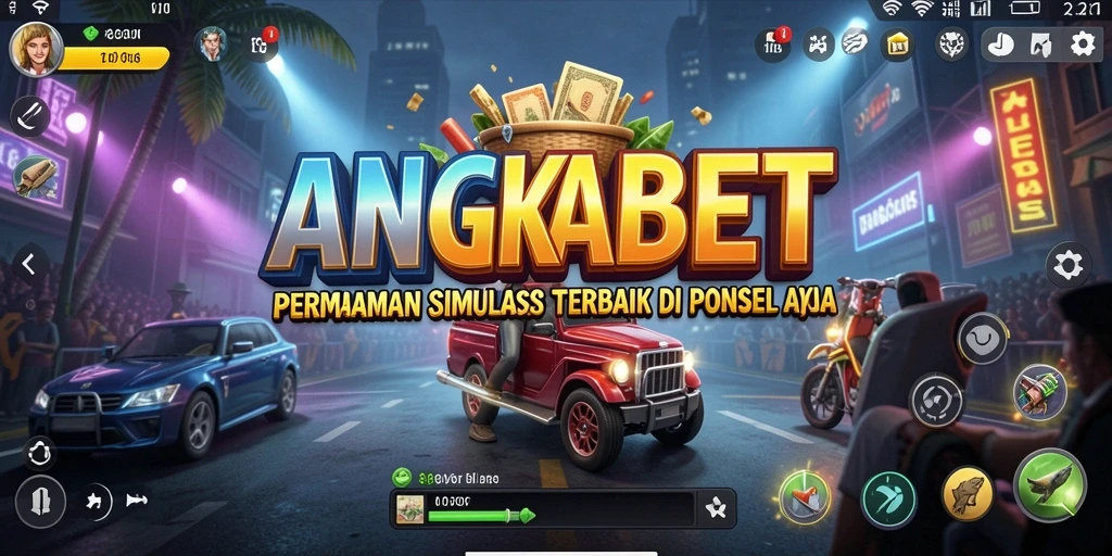 Tampilan gameplay seru dan interaktif dalam ANGKABET.