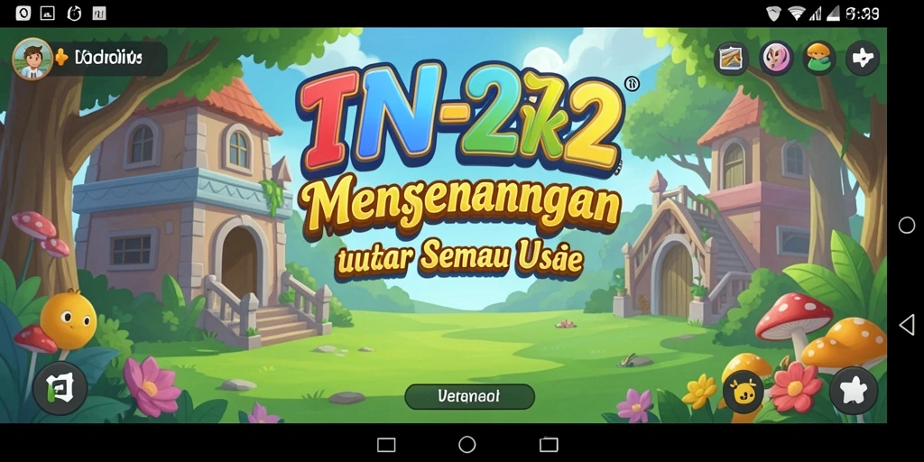 Tampilan gameplay IN22 yang menarik dan menantang.