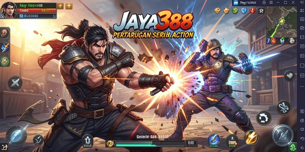 Gameplay seru JAYA388 dengan pertarungan yang mendebarkan.