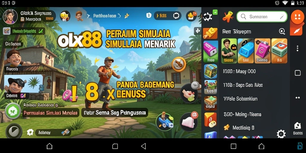 Tampilan gameplay OLX888 yang menarik dan inovatif.