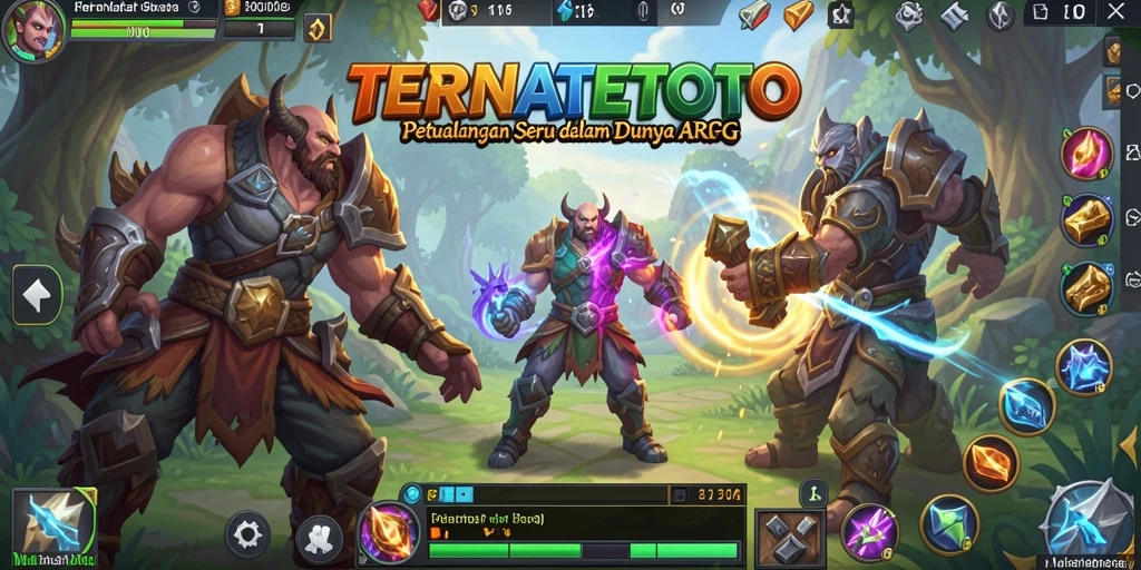 Gameplay seru dalam TERNATETOTO dengan pertempuran mendebarkan.