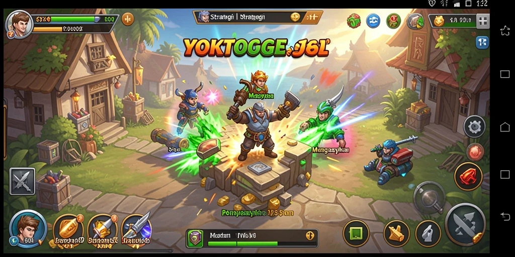 Tampilan gameplay YOKTOGEL yang menarik dan strategis.